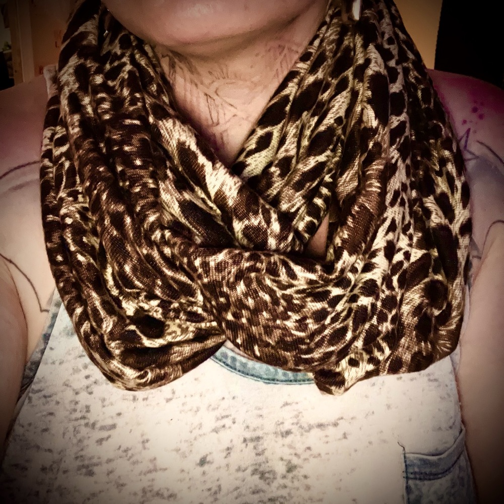 Cheetah Print Scarf from Macy’s